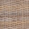Bali & Pari Hayate Bohemian Grey Kubu Rattan and Mahogany Wood Ottoman Footstool 245-13713-ZORO - alternate 2